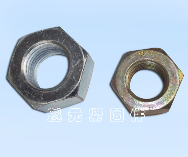 美制薄螺母
